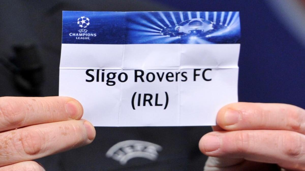 Sligo Rovers in a European draw